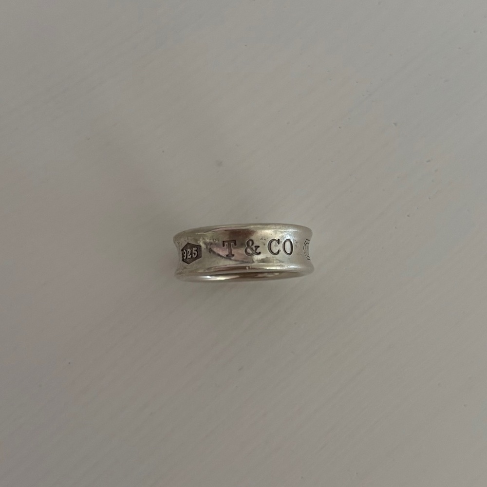 Tiffany & Co. 1837 Sterling Silver Ring Size 6